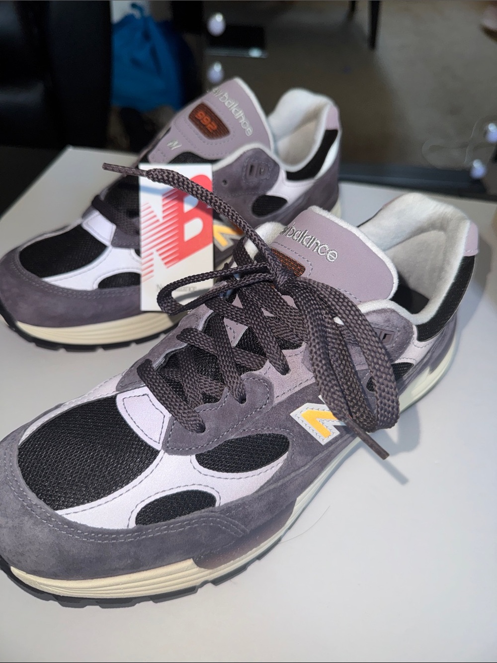 Limited BRAND NEW!  Teddy Santis X NEW Balance Dark Ice Wine 992 best offer
